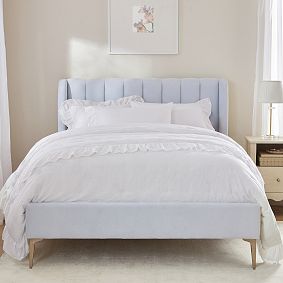 Avalon Channel Stitch Upholstered Bed
