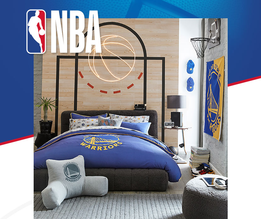 Basketball Bedding NBA® Bedding & Decor Pottery Barn Teen