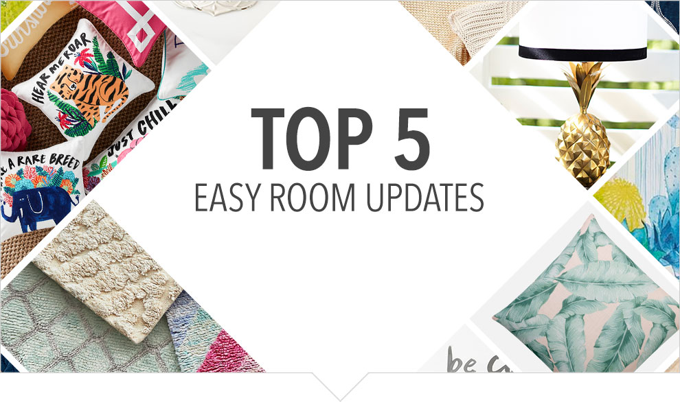 Top 5 Easy Room Updates