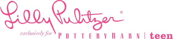 Lilly Pulitzer exclusively for Pottery Barn Teen