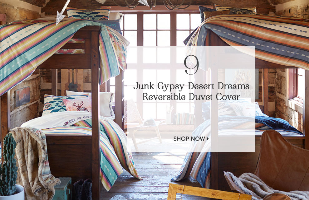 Junk Gypsy Desert Dreams Reversible Duvet Cover