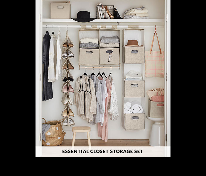 Essential Closet Storage Set