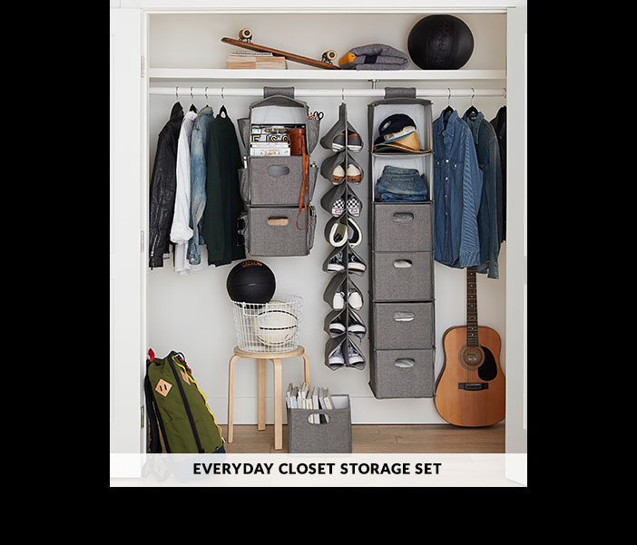 Everyday Closet Storage Set