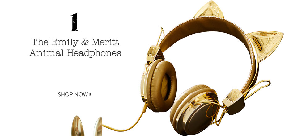 The Emily & Meritt Animal Headphones