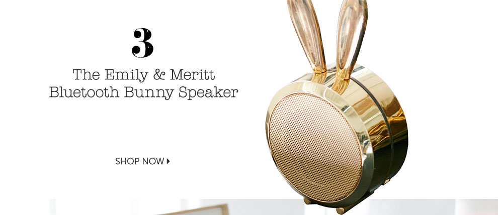 The Emily & Meritt Bluetooth Bunny Speaker