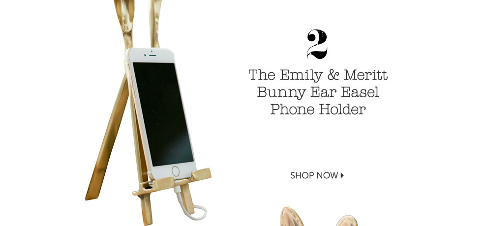 The Emily & Meritt Bunny Ear Easel Phone Holder