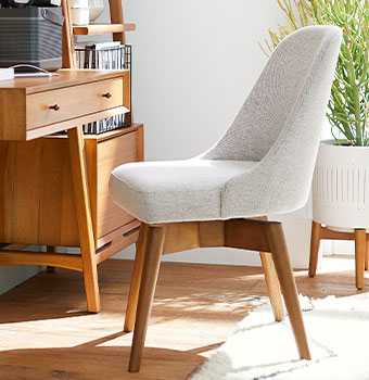 shop mid-century swivel chair