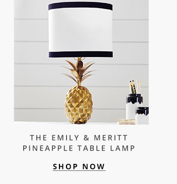 Emily + Meritt Pineapple Table Lamp