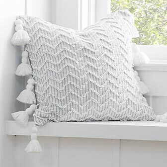 Knotted Chevron Pillow