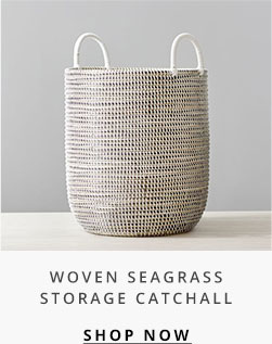 Woven Seagrass Storage Catchall