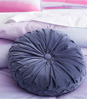 shop velvet pleated pillow