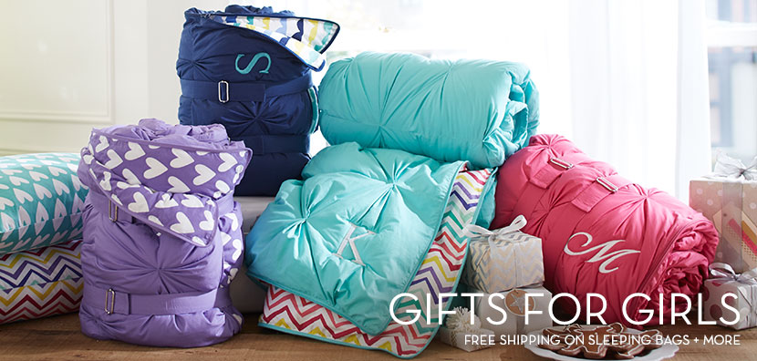 Gifts for Girls - Free Shipping on Sleeping Bags + more