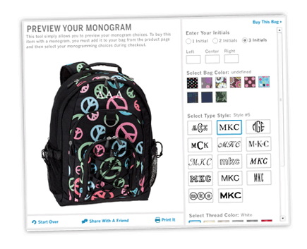 Monogram Preview