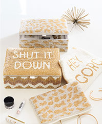 Build The Perfect Metallic Beaded Jewelry Box