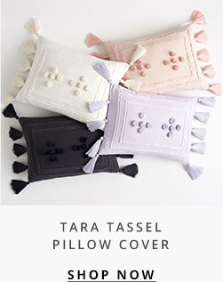 Tara Tassel Pillow Cover