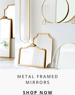Metal Framed Mirrors