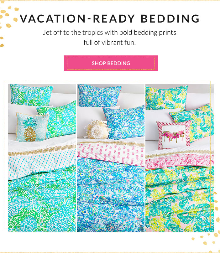 Vacation Ready Bedding