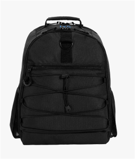 Front-facing image of Gear-Up Adaptive Backpack in Solid Black print.