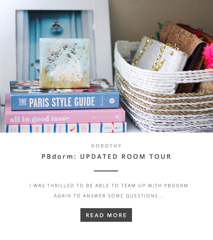 PBdorm: Updated Room Tour