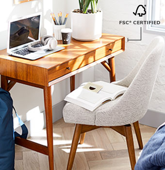 shop mid-century mini desk