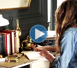 Emily & Meritt: The Perfect Room for Fall