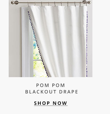 Pom Pom Blackout Drape
