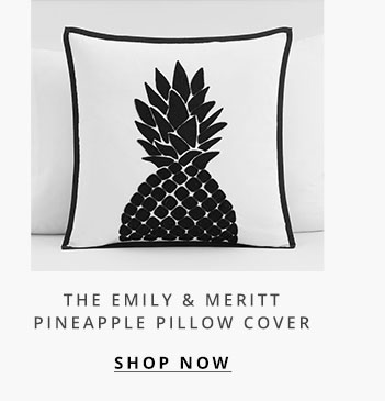 Emily & Meritt Pineapple Pillow Cover