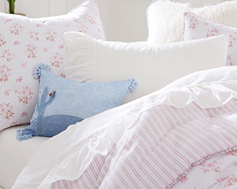 Lily Ashwell Reversible Floral Quilt