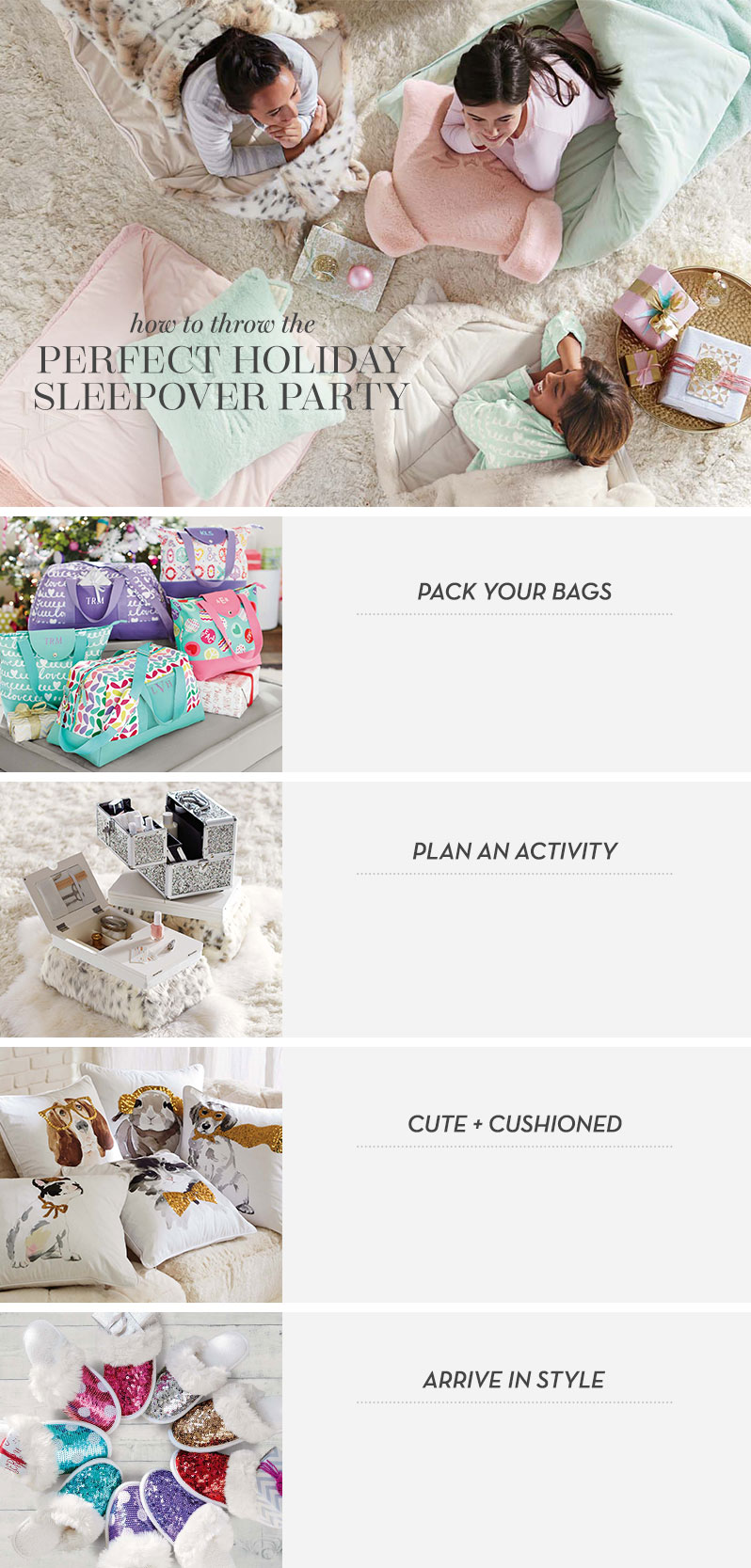 How to Throw the Perfect Holiday Sleepover Party