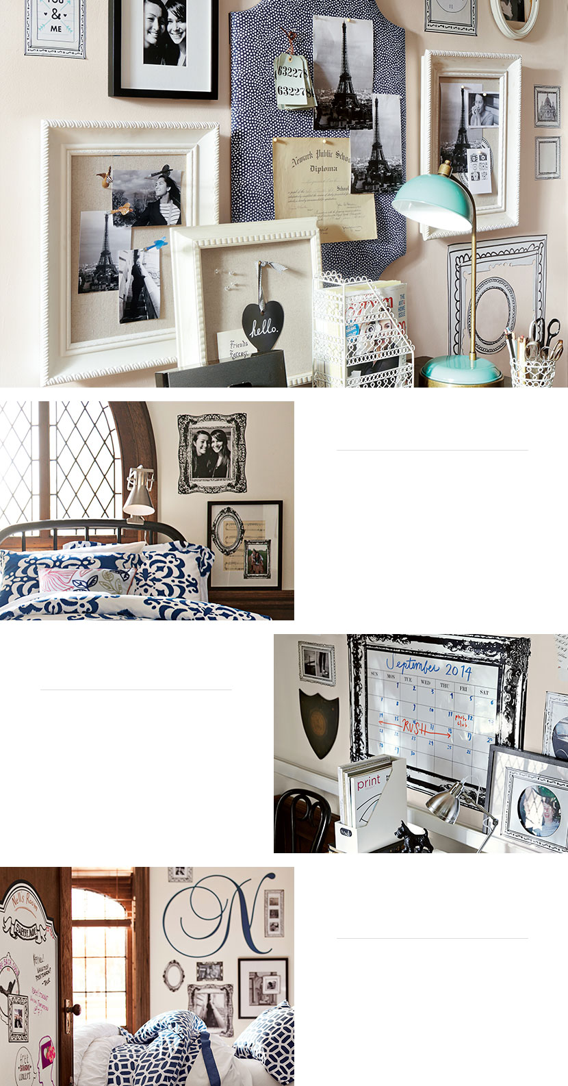 How To Style Your Dorm Walls No Nails Needed