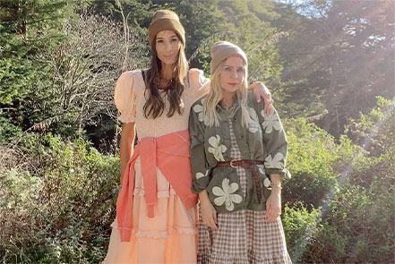 Emily Current and Meritt Elliott