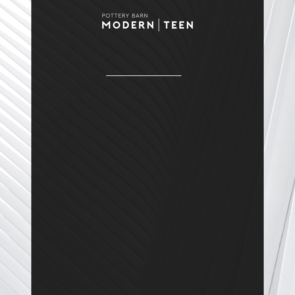 Pottery Barn Modern Teen