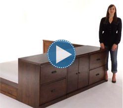 Paramount Bed + Dresser Set