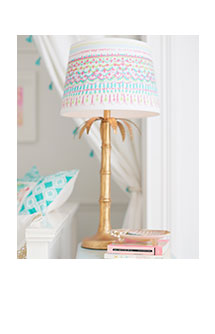 Lilly Pulitzer Polished Palm Table Lamp