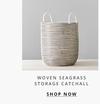 Woven Seagrass Storage Catchall