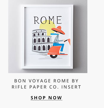 Bon Voyage Rome Insert