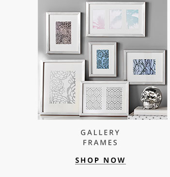 Gallery Frames Set of 6 Silver