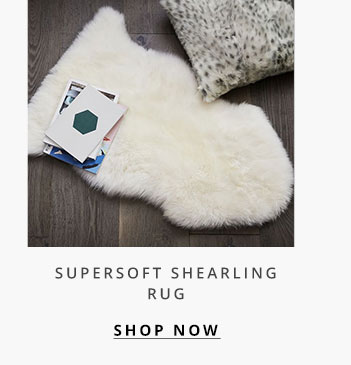 Supersoft Shearling Rug