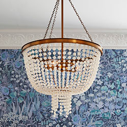 Glass Beaded Chandelier