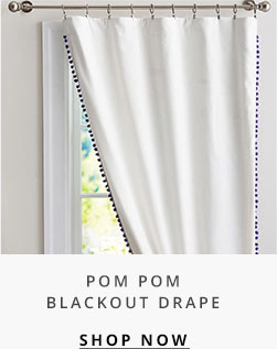 Pom Pom Blackout Drape