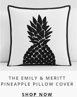 Emily & Meritt Pineapple Pillow Cover