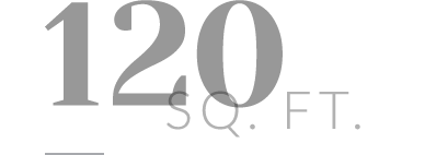 120 sq. ft.