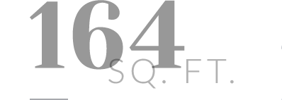 164 sq. ft.