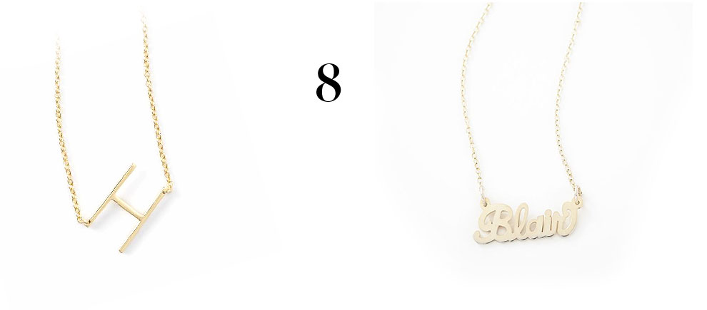 Monogram Jewelry