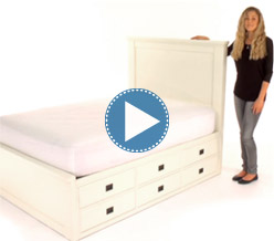 Oxford Captain's Bed
