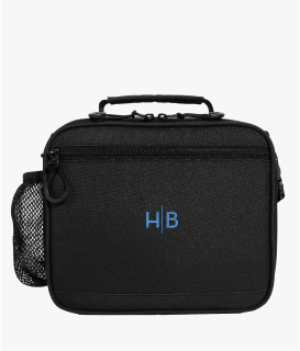 Front-facing image of Gear-Up Adaptive Lunch in Solid Black print.