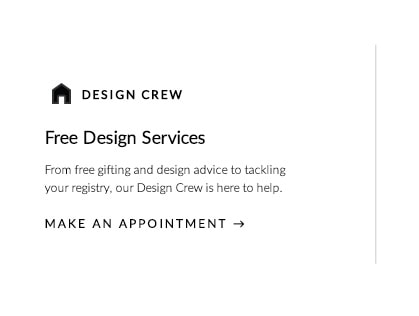 Free Design Services - From free gifting and design advice, our Design Crew is here to help create. Make an Appointment
