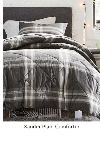 Xander Plaid Comforter