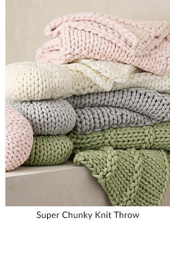 Super Chunky Knit Throw