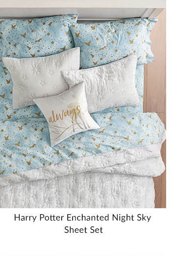 Harry Potter™ Enchanted Night Sky Sheet Set